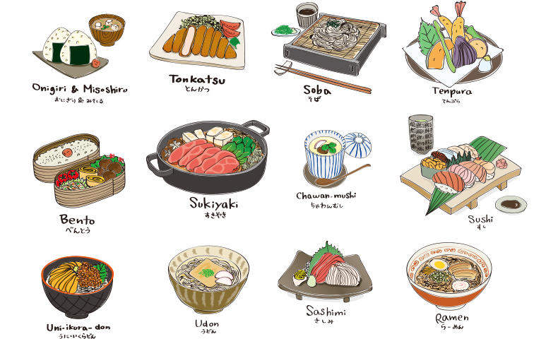 日本食イラスト