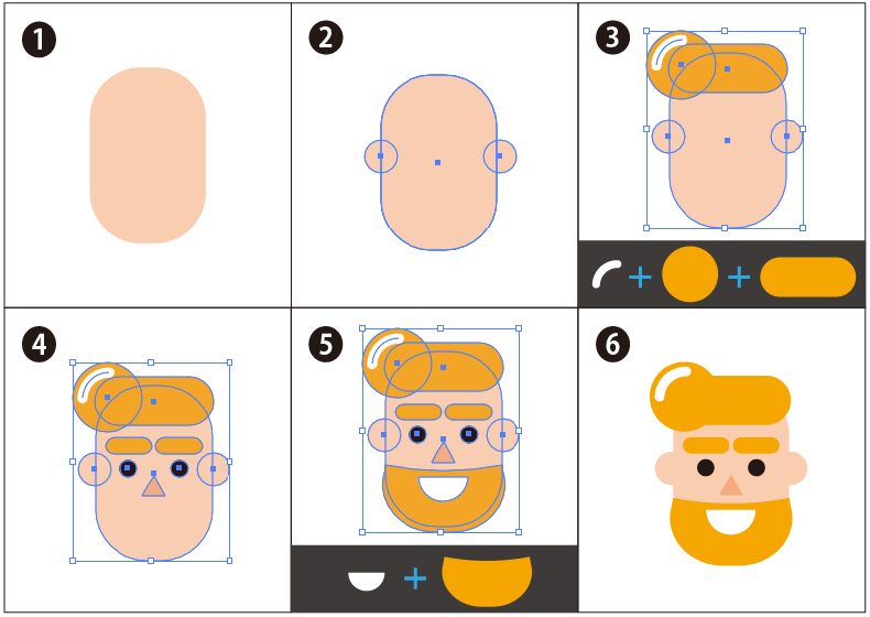 海外受け間違いなし トレンドを抑えたフラットスタイルのイラストを簡単に作ろう Acワークスのブログ