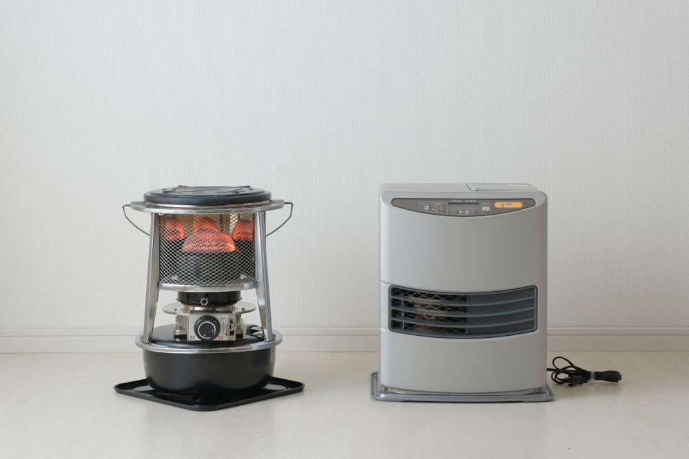 石油ストーブと石油ファンヒーター