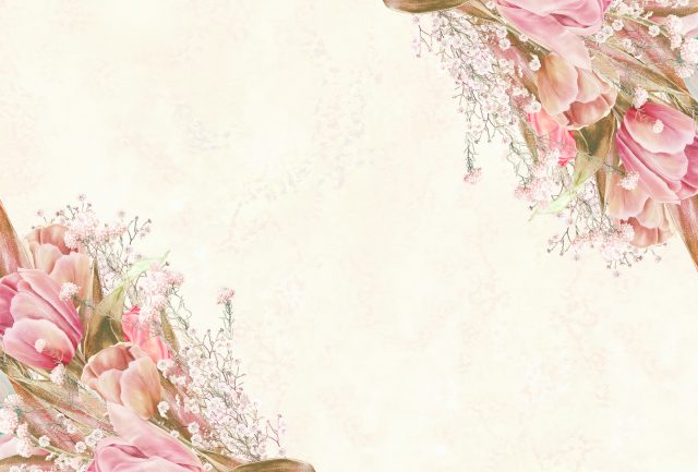 春のフラワーフレーム