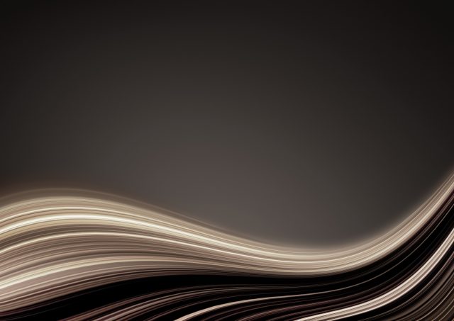 波型曲線　背景素材（茶色）